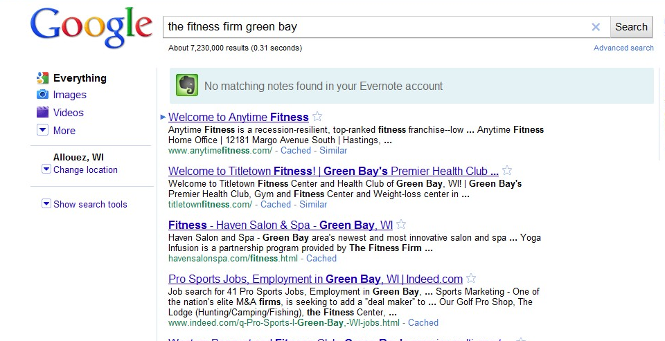 No Google Place Page